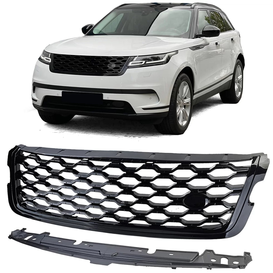 Griglia Sportiva Nera Lucida Anteriore per Range Rover Velar L560 2017-2023