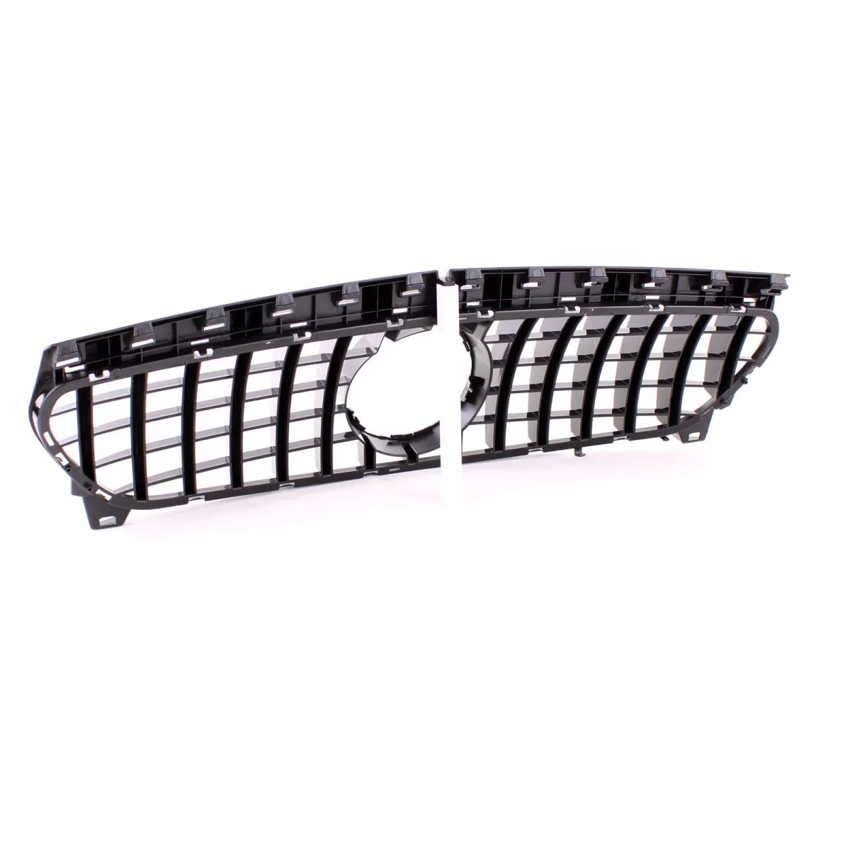 Griglia Sportiva Nera Lucida Anteriore per Mercedes CLA C117 16-19
