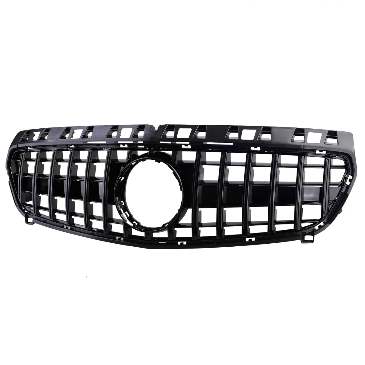 Griglia Sportiva Nera Lucida Anteriore per Mercedes Classe A W176 2012-2015