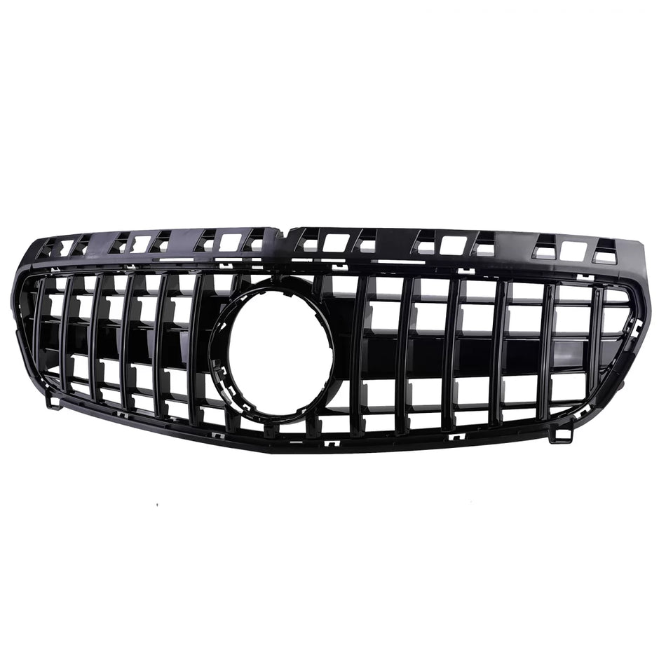 Griglia Sportiva Nera Lucida Anteriore per Mercedes Classe A W176 2012-2015
