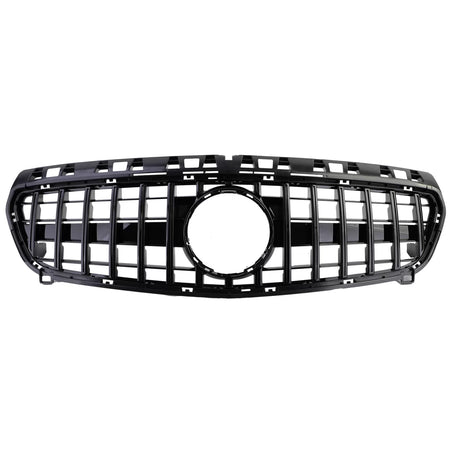 Griglia Sportiva Nera Lucida Anteriore per Mercedes Classe A W176 2012-2015