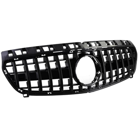 Griglia Sportiva Nera Lucida Anteriore per Mercedes Classe A W176 2012-2015