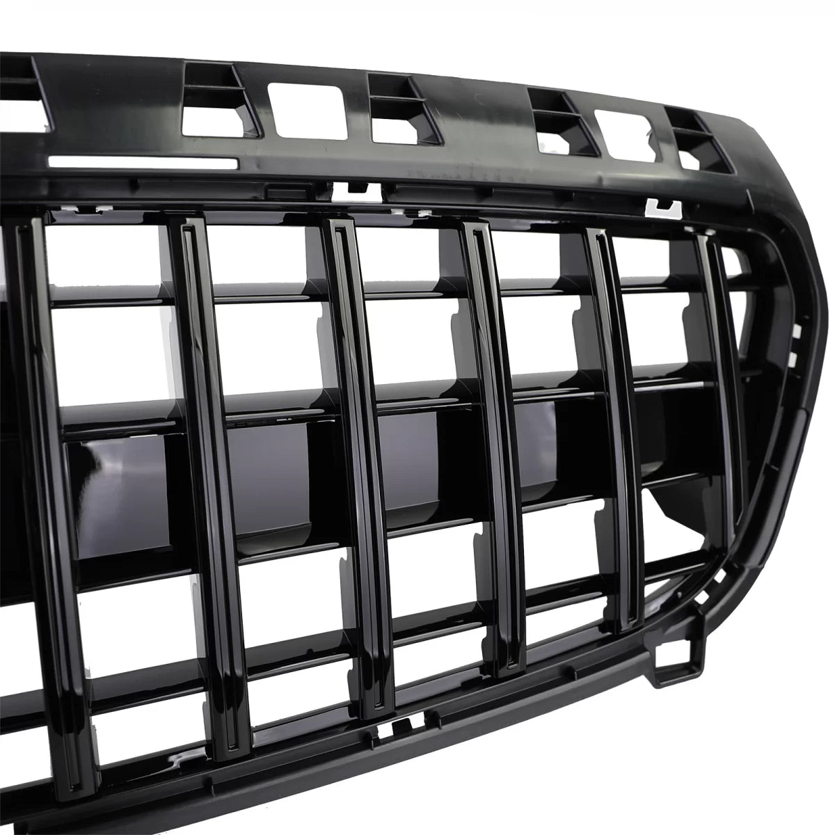 Griglia Sportiva Nera Lucida Anteriore per Mercedes Classe A W176 2012-2015