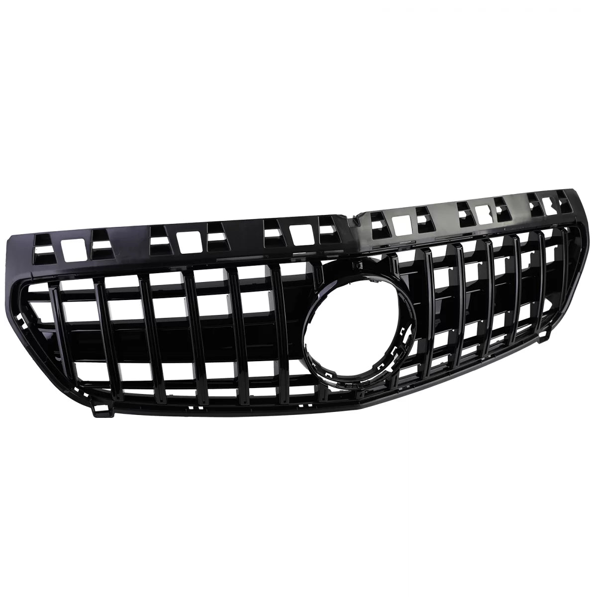 Griglia Sportiva Nera Lucida Anteriore per Mercedes Classe A W176 2012-2015
