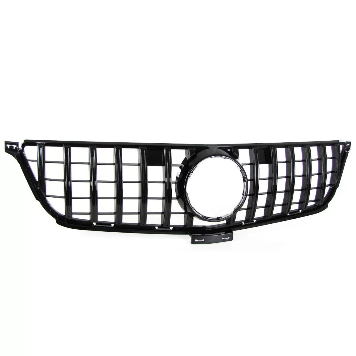 Griglia Sportiva Nera Lucida Anteriore per Mercedes ml W166 11-15