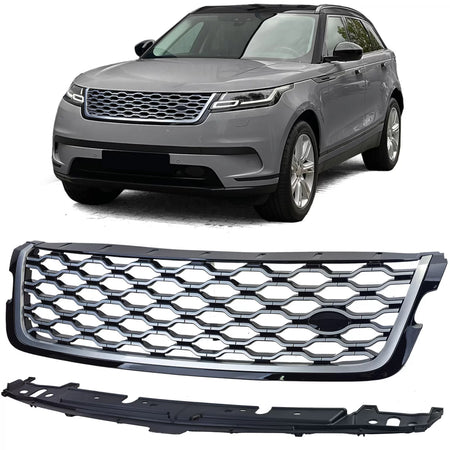 Griglia Sportiva Nera Argento per Range Rover Velar L560 2017-2023