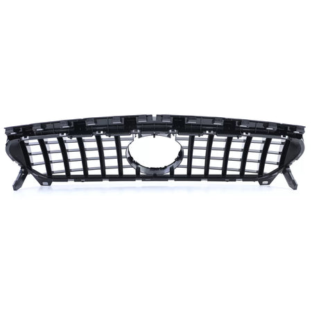 Griglia Sportiva Cromata Nera Lucida Anteriore per Mercedes CLA C117 13-16