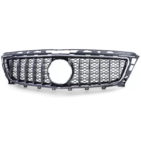 Griglia Sportiva Cromata Nera Anteriore per Mercedes CLS C218 X218 11-14