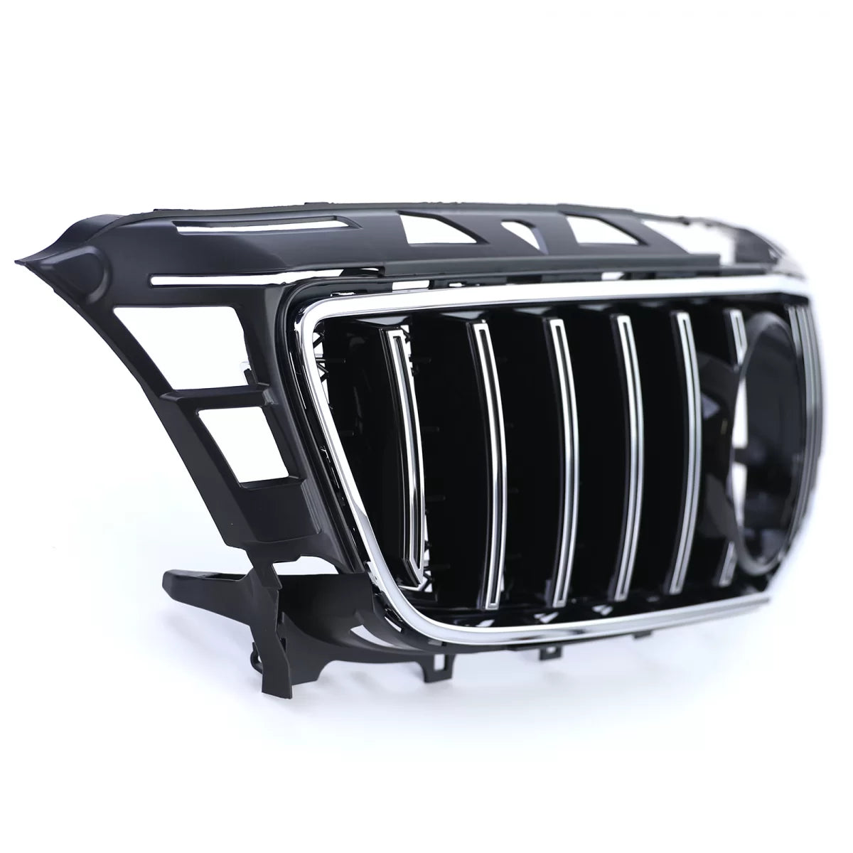 Griglia Sportiva Cromata Nera Anteriore per Mercedes CLS C218 X218 11-14