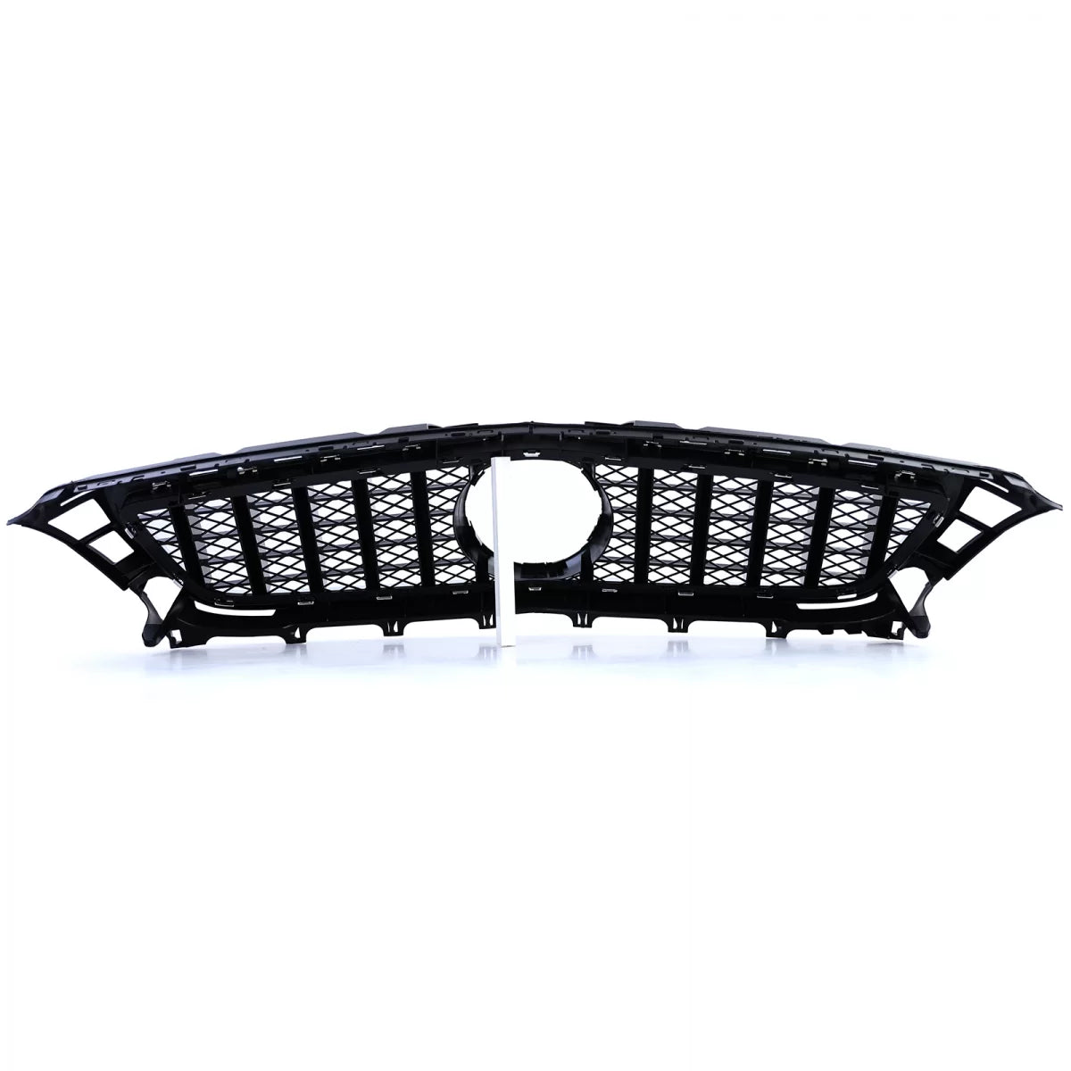 Griglia Sportiva Cromata Nera Anteriore per Mercedes CLS C218 X218 11-14
