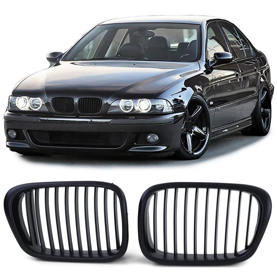 Griglia Anteriore Sportiva Nera per BMW Serie 5 E39 1995-2003