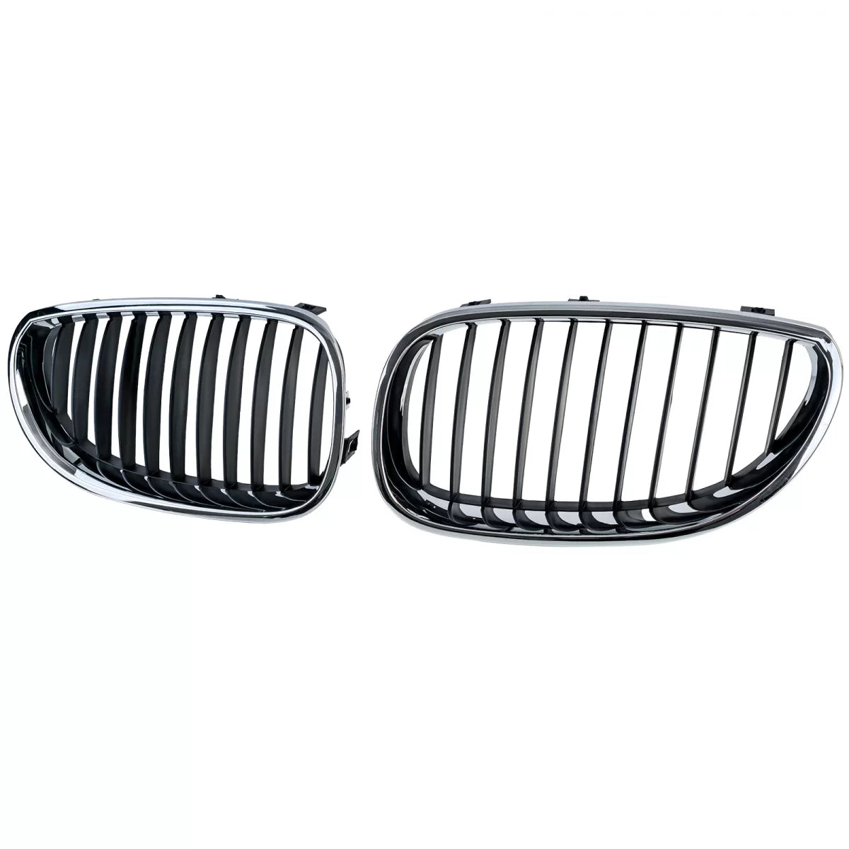 Griglia Anteriore Sportiva Nera Cromata per BMW Serie 5 E60 E61 2003-2010