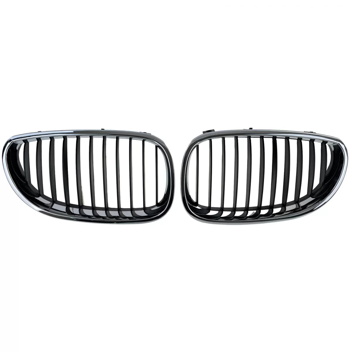Griglia Anteriore Sportiva Nera Cromata per BMW Serie 5 E60 E61 2003-2010