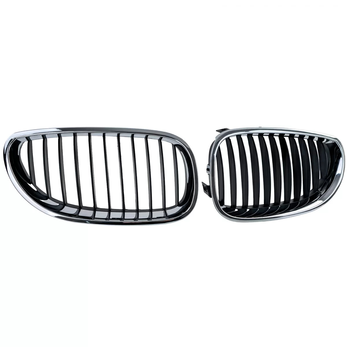 Griglia Anteriore Sportiva Nera Cromata per BMW Serie 5 E60 E61 2003-2010