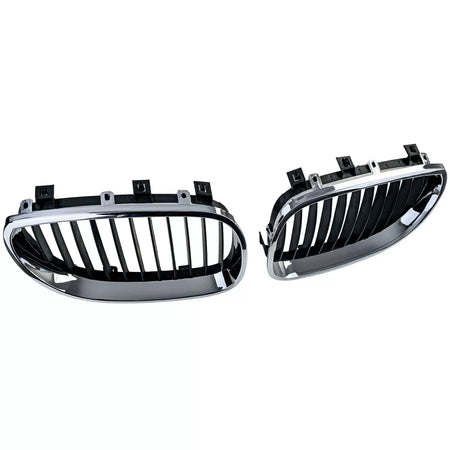 Griglia Anteriore Sportiva Nera Cromata per BMW Serie 5 E60 E61 2003-2010