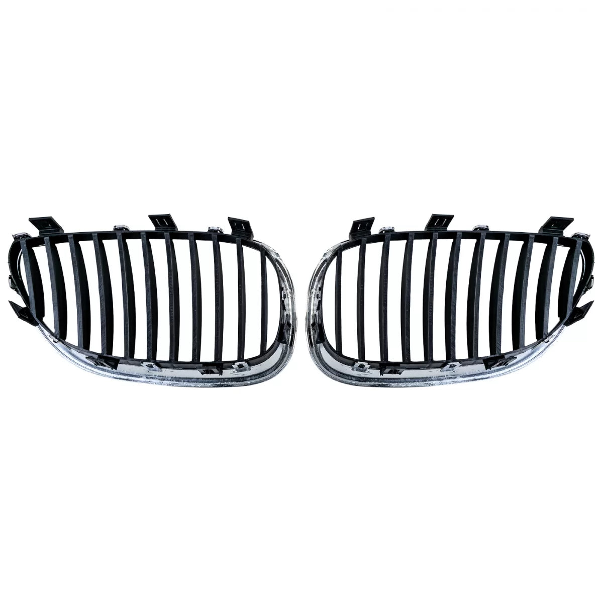 Griglia Anteriore Sportiva Nera Cromata per BMW Serie 5 E60 E61 2003-2010