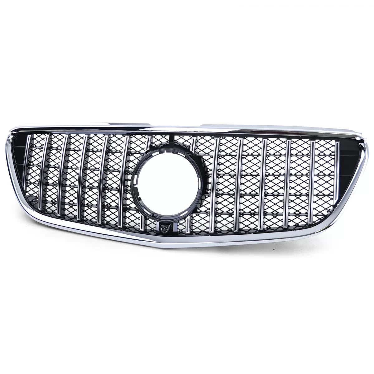 Griglia Anteriore Sportiva Nero Cromato per Mercedes Vito W447 14-19