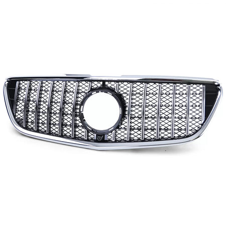 Griglia Anteriore Sportiva Nero Cromato per Mercedes Vito W447 14-19