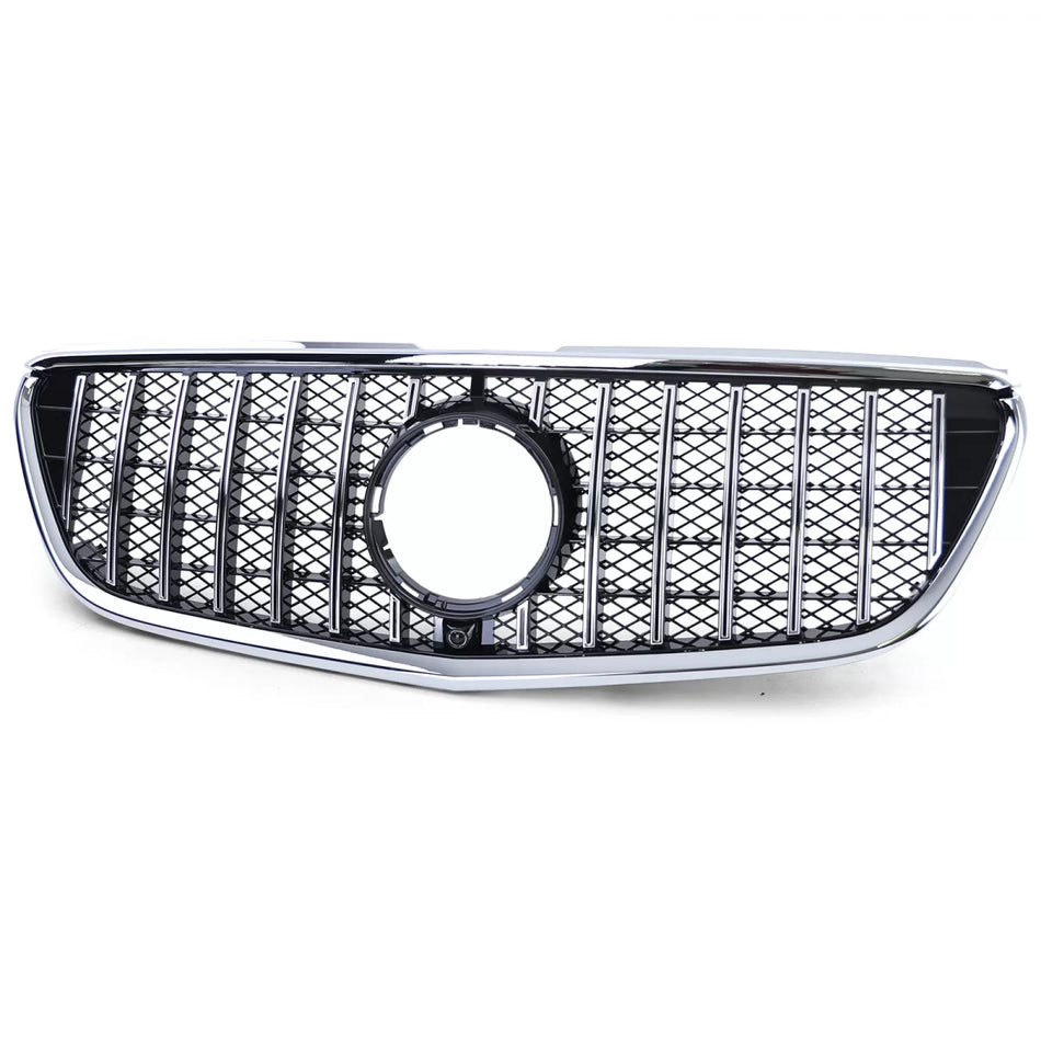 Griglia Anteriore Sportiva Nero Cromato per Mercedes Vito W447 14-19
