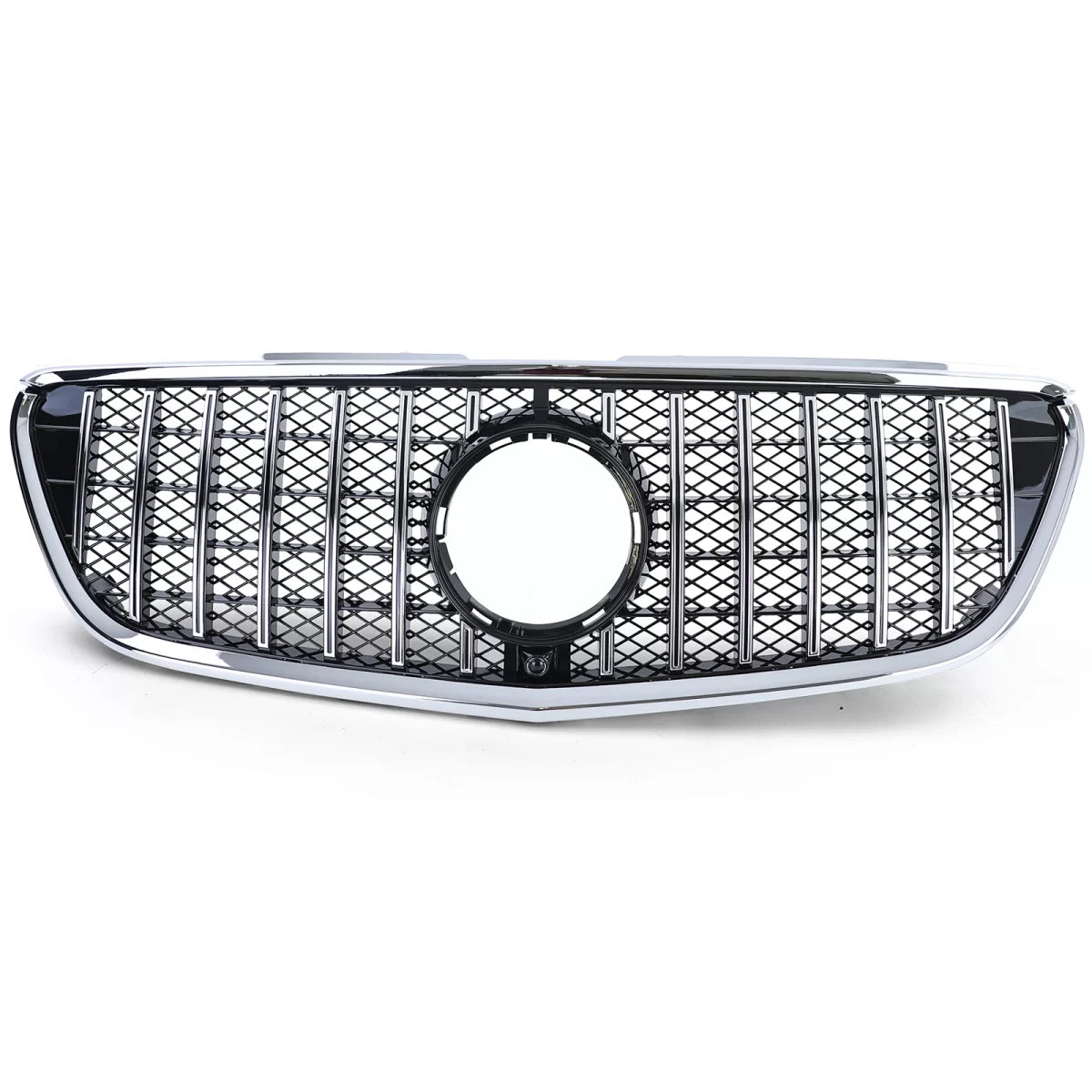 Griglia Anteriore Sportiva Nero Cromato per Mercedes Vito W447 14-19