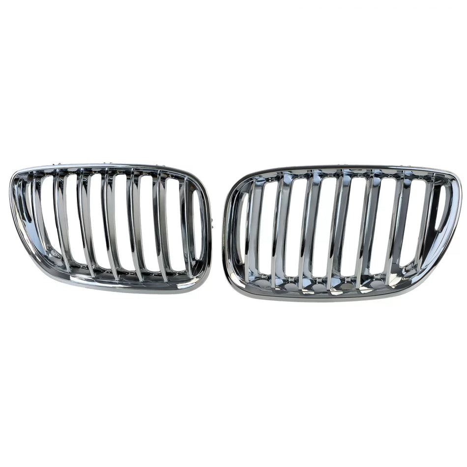 Griglia Anteriore Sportiva Cromata per BMW X5 E53 1999-2003