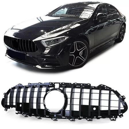 Griglia Anteriore Sportiva Nero Lucido per Mercedes CLS C257 2018-2023