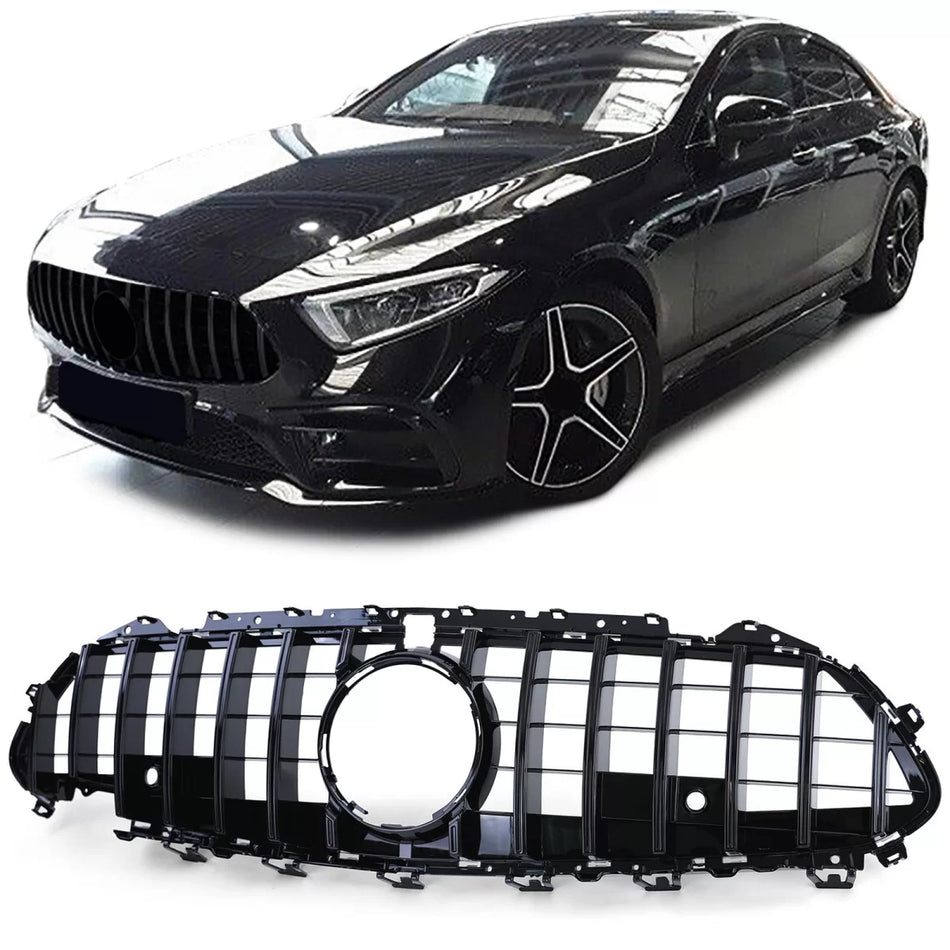 Griglia Anteriore Sportiva Nero Lucido per Mercedes CLS C257 2018-2023