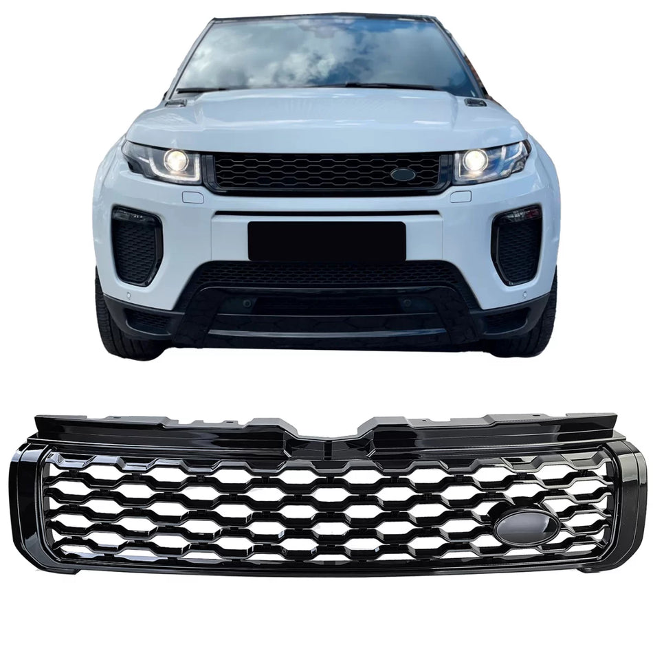 Griglia Sportiva Lucida Anteriore per Range Rover Evoque L538 2015-2018