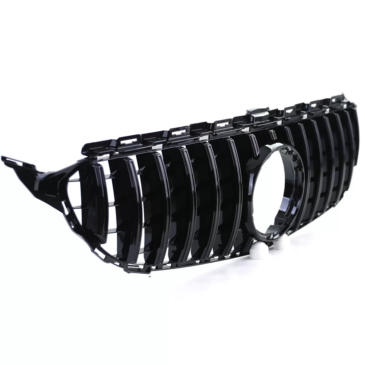 Griglia Sportiva Lucida Nera Anteriore per Mercedes Classe C W205 S205 18-21