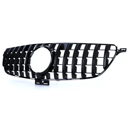 Griglia Sportiva Lucida Nera Anteriore per Mercedes GLE W166 15-19