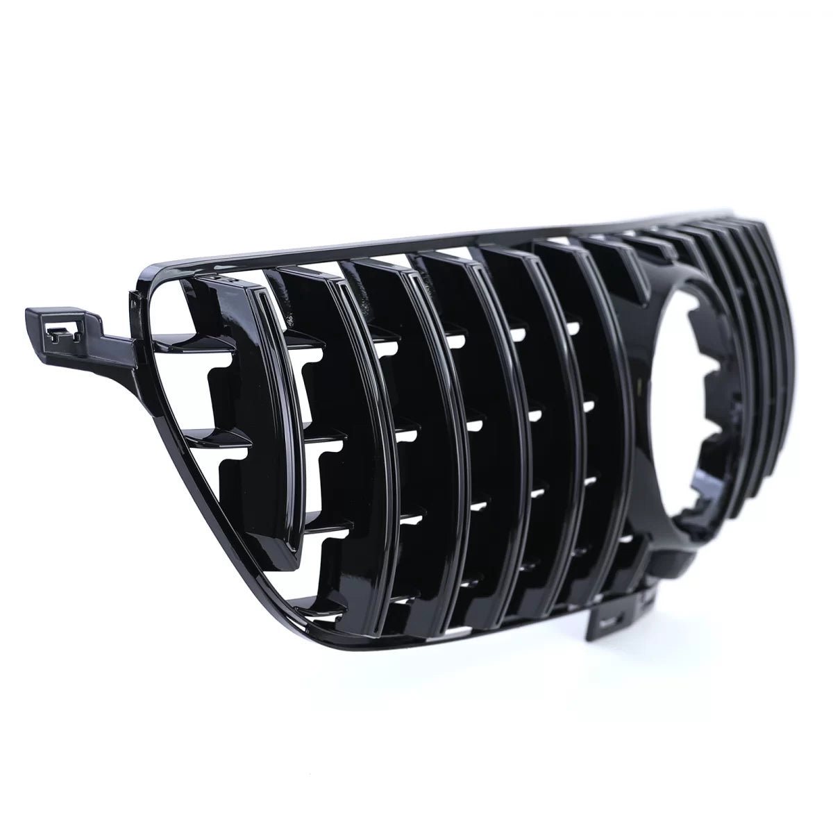 Griglia Sportiva Lucida Nera Anteriore per Mercedes GLE W166 15-19