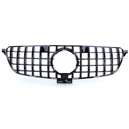 Griglia Sportiva Lucida Nera Anteriore per Mercedes GLE W166 15-19