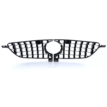 Griglia Sportiva Lucida Nera Anteriore per Mercedes GLE W166 15-19