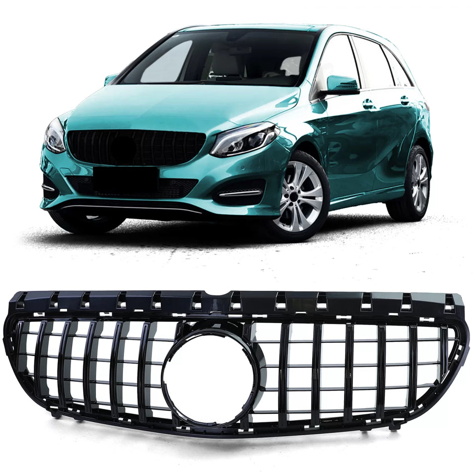 Griglia Sportiva Lucida Anteriore per Mercedes Classe B W246 14-18
