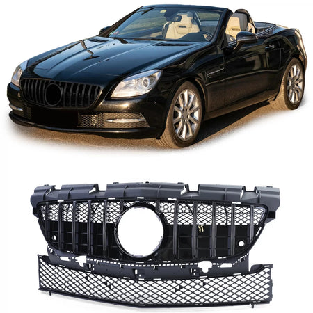 Griglia Sportiva Lucida Anteriore per Mercedes SLK R172 11-15