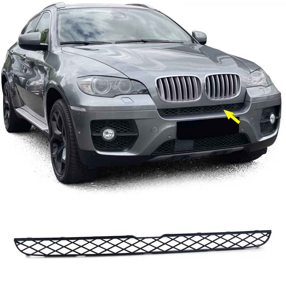 Griglia Sportiva Centrale Paraurti Anteriore per BMW X6 E71 06-14