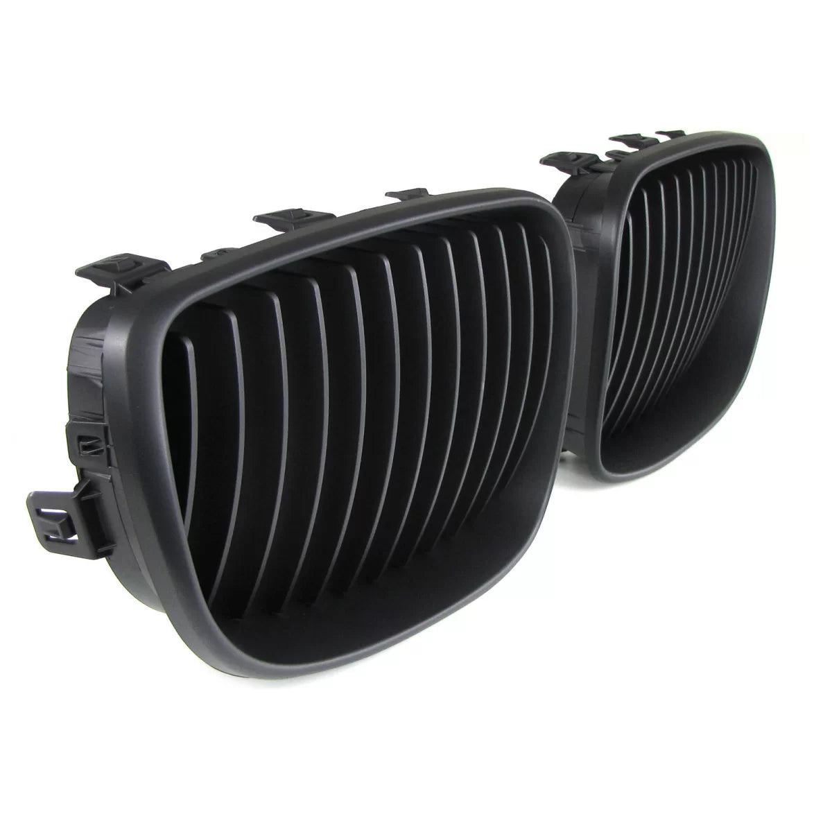 Griglia Sportiva Anteriore Nera per BMW Serie 1 E81 E82 E87 E88 07-12