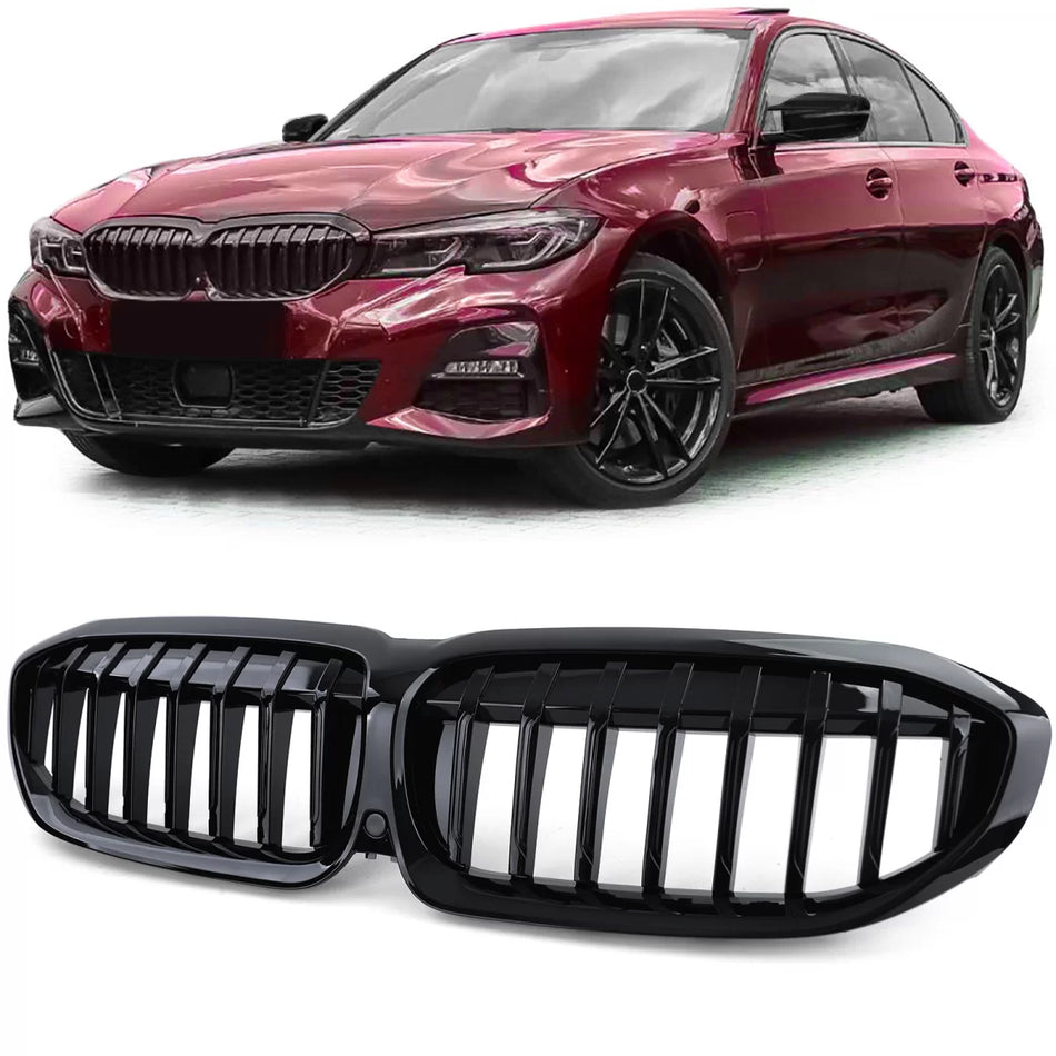 Griglia Sportiva Lucida Anteriore per BMW Serie 3 G20 G21 dal 2019