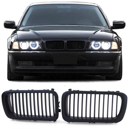 Griglia Sportiva Nera Opaca Anteriore per BMW Serie 7 E38 94-01