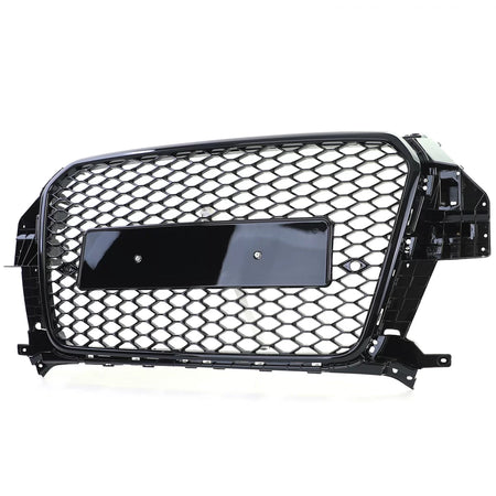 Griglia Sportiva Nido D'ape Anteriore Nero Lucido per Audi Q3 8U 11-15