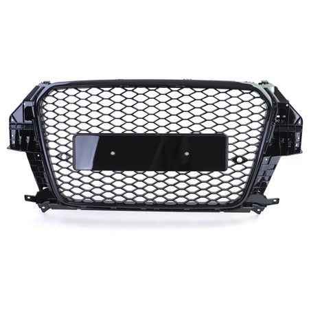 Griglia Sportiva Nido D'ape Anteriore Nero Lucido per Audi Q3 8U 11-15