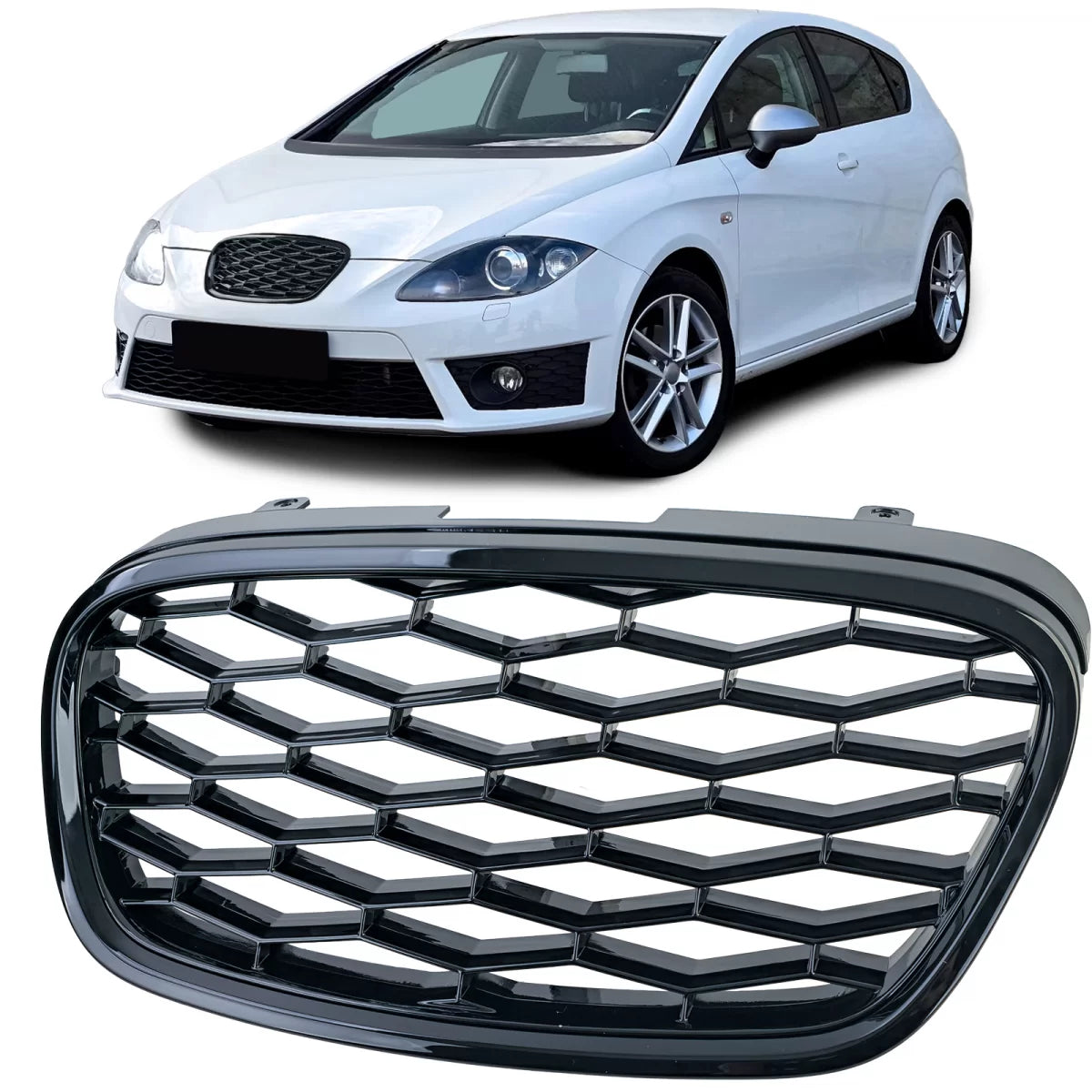 Griglia Sportiva a Nido D'ape Anteriore Seat Leon 1P Cupra 2009-2012