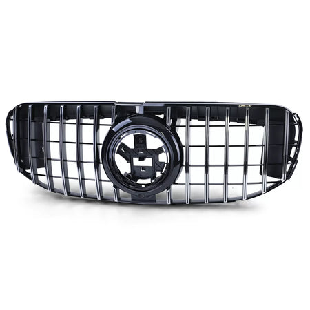 Griglia Sportiva Anteriore Nera Lucida con Cromature per Mercedes GLS X167 2019
