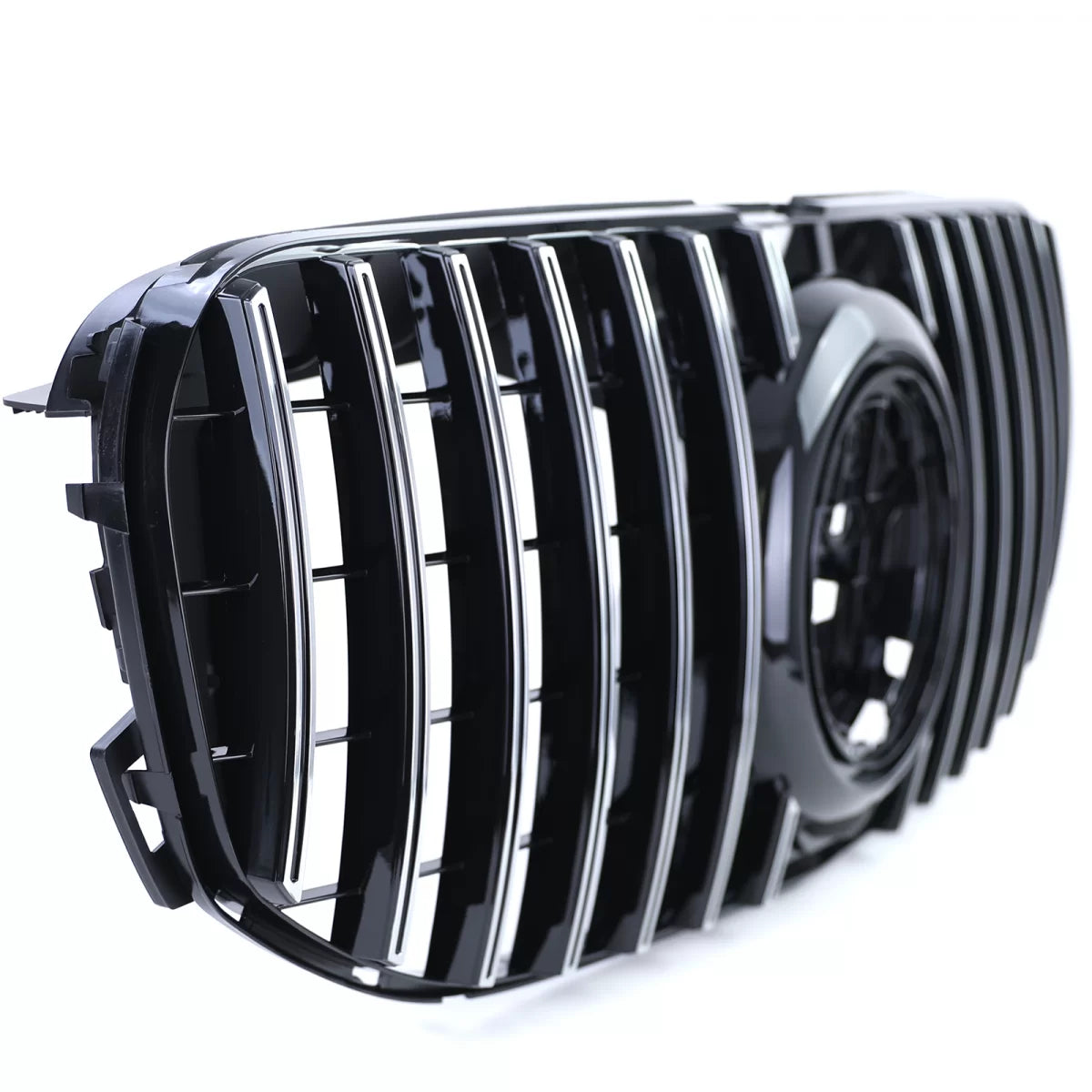 Griglia Sportiva Anteriore Nera Lucida con Cromature per Mercedes GLS X167 2019