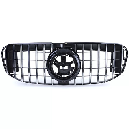 Griglia Sportiva Anteriore Nera Lucida con Cromature per Mercedes GLS X167 2019