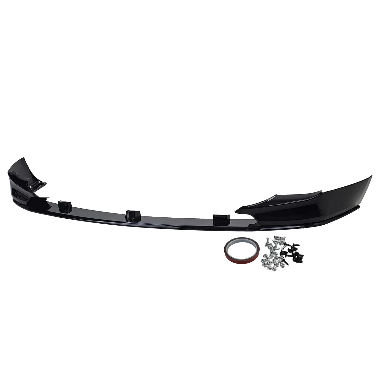 Spoiler Anteriore Sportivo Lucido Nero per BMW Serie 5 E60 E61
