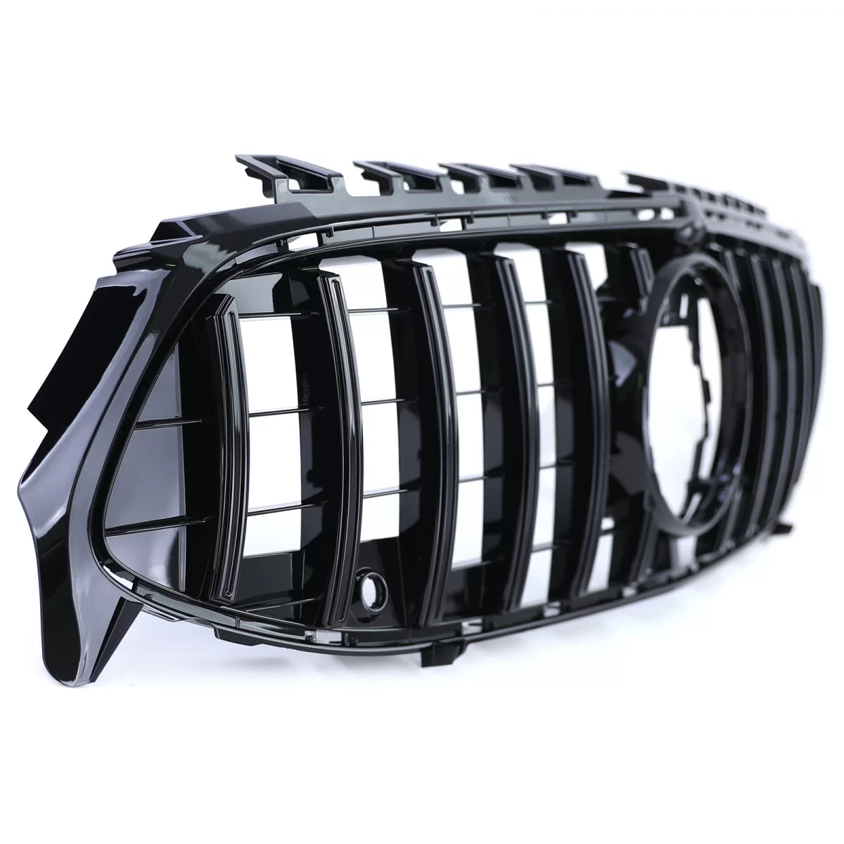 Griglia Radiatore Sportiva Nera Lucida per Mercedes CLA C118 X118 2019-2022