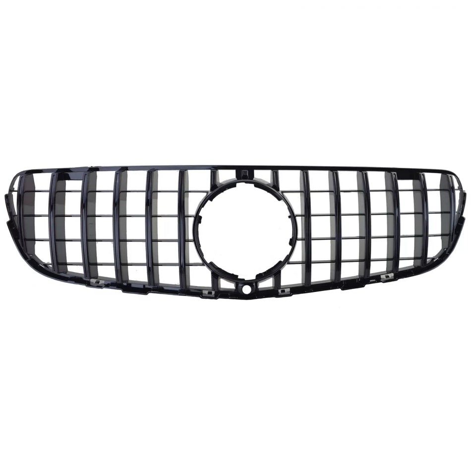 Griglia Anteriore Sportiva Nera Lucida per Mercedes GLC Coupe C253 X253 15-19