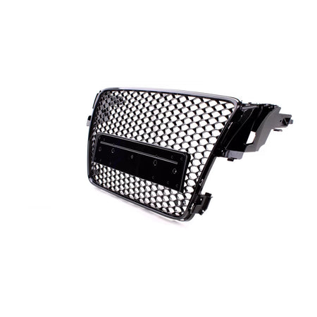 Griglia Radiatore Sportiva Lucida Nera per Audi A5 8T 07-11