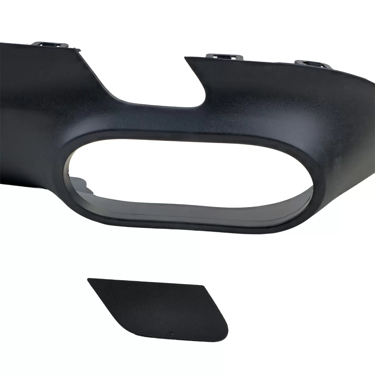 Diffusore Posteriore Sport con Terminali Neri per Mercedes CLS C257 2018-2023